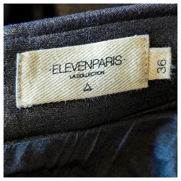 ELEVEN PARIS Faux Leather Circle Skirt Size 36 (S) - Picture 7 of 9